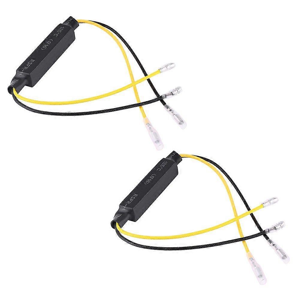 21W Motorcycle Turn Signal Indicator Light LED Load Resistor Decoder Fix Error Accessories
