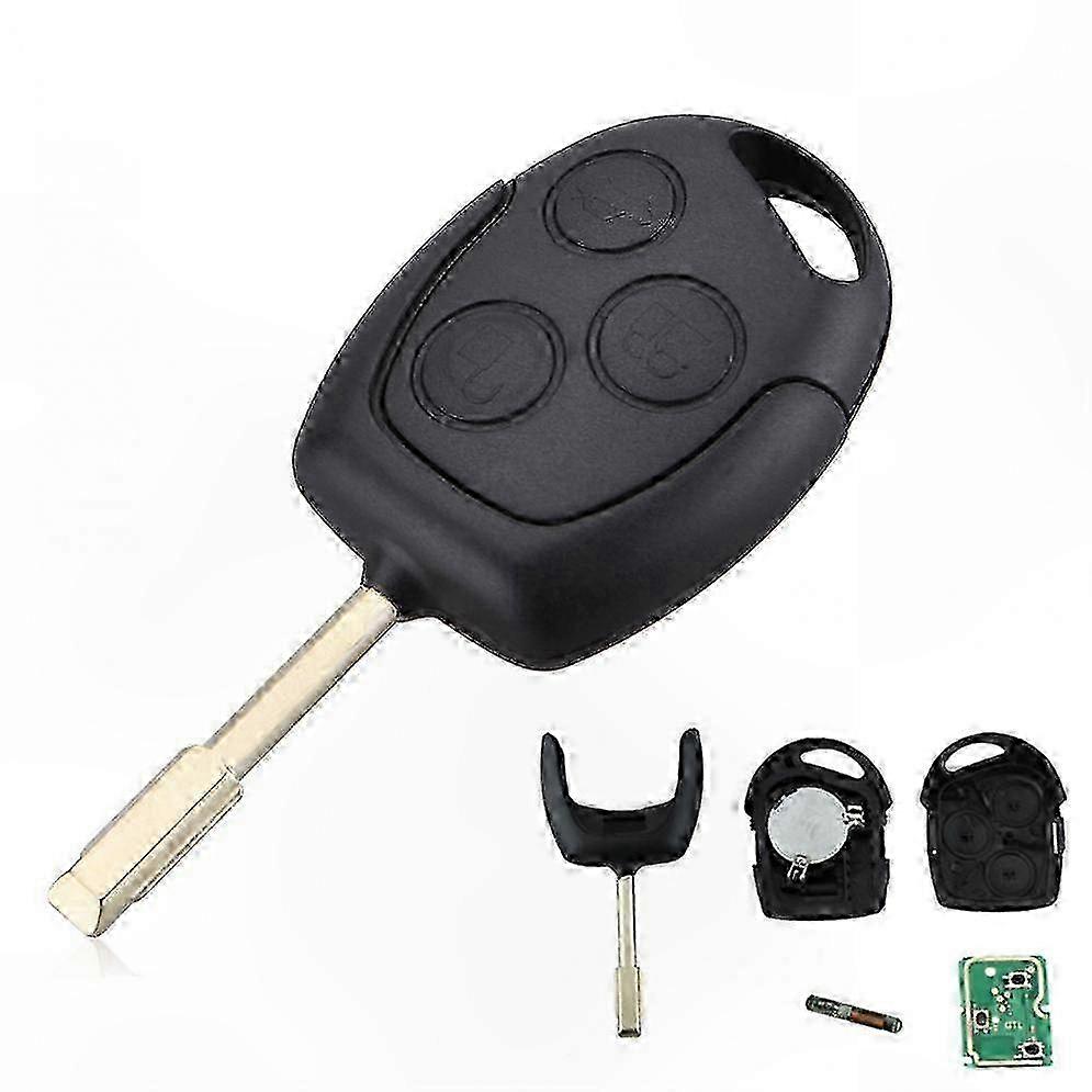 3-key 43Hz chip-enabled car remote key