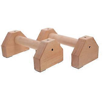2 Pcs Pushup Handles Strength Training Pushup Stands Wooden Push Up Bars Handstand Support Fitness Accessory