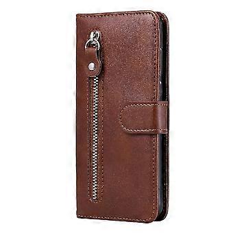 Étui portefeuille pour Samsung Galaxy A32 4G - Étui à rabat en cuir PU de qualité professionnelle avec emplacements pour cartes et protection antichoc en TPU