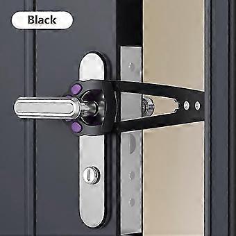 Adjustable Pet Door Opener No Punching Cat Door Holder Latch Security Lock Flap Door for Dog Cats Pe [MI]