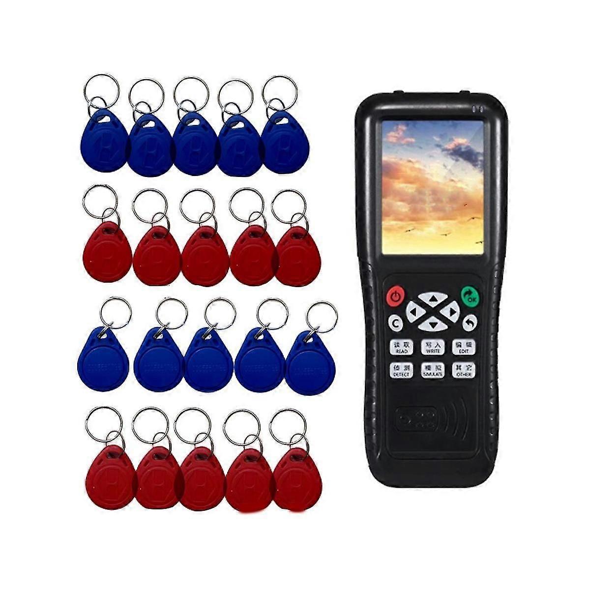 X100 Smart Replicator Rfid Badge Clone Copier 13.56mhz Encryption Decoding Reader 125khz Card Write