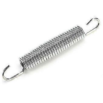 10 Pack Stainless Steel Tension Springs, Double Hook Extension Springs for Trampoline, 140mm