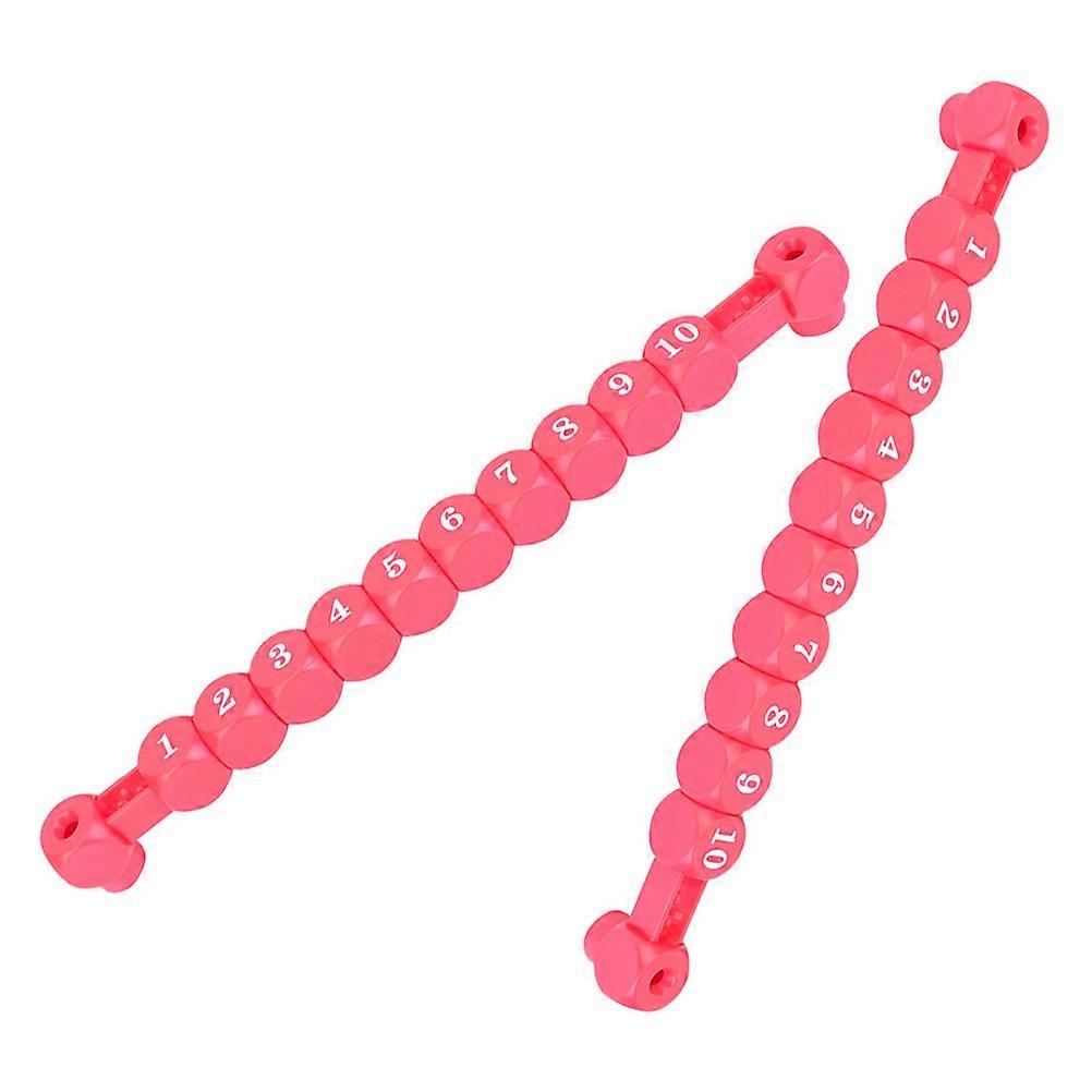 2Pcs Foosball Score Counters Foosball Score Count Keeper Plastic Scorekeeper Scoring Unit Device