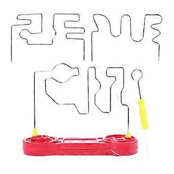 Elektrisches Hindernisparcours-Spiel, PP-Material, Lernspielzeug zur Förderung der intellektuellen Entwicklung und Konzentration bei Kindern