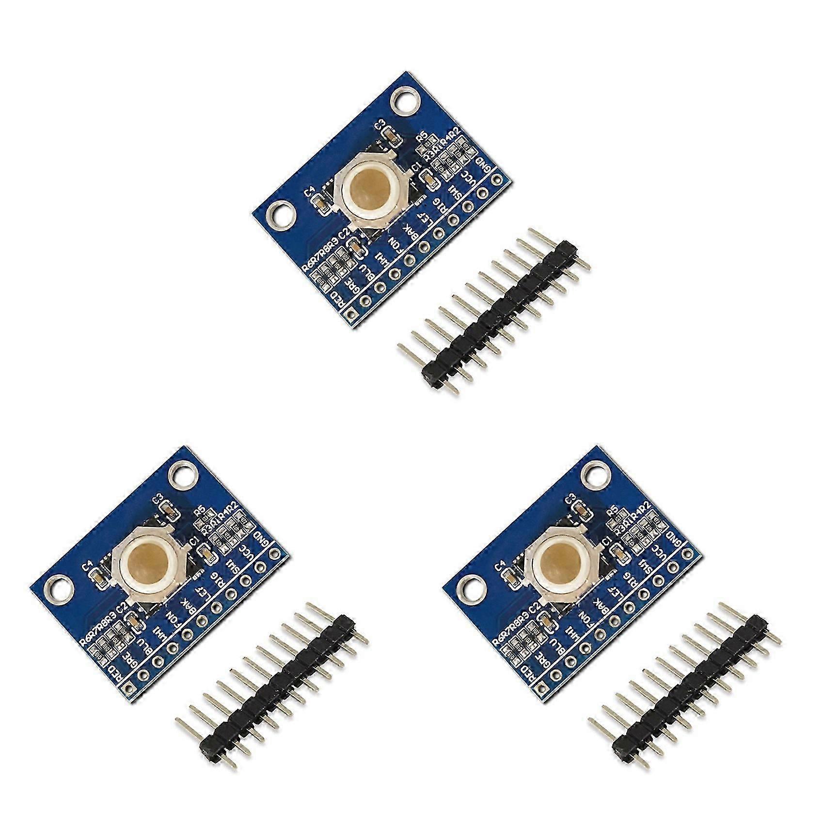 3X BlackBerry Trackball Sensor Mouse Trackball Hall Effect Sensor 360 Trackball Multi-Function Module