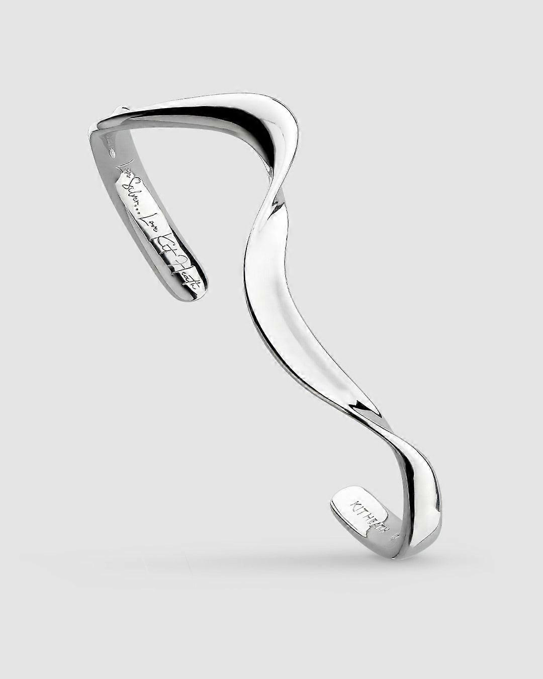 Kit Heath Serenity Curve M/L Cuff Bangle | Acotis