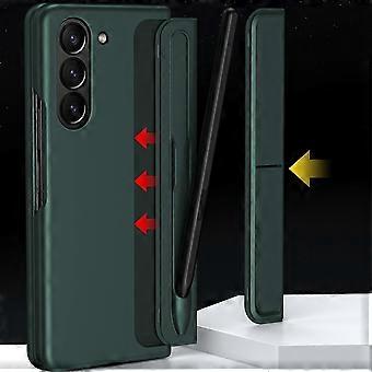 Case for Samsung Galaxy Z Fold 5 with S Pen, Z Fold 5 Case with Detachable S Pen Holder and Kickstand, Build-in Screen Protector
