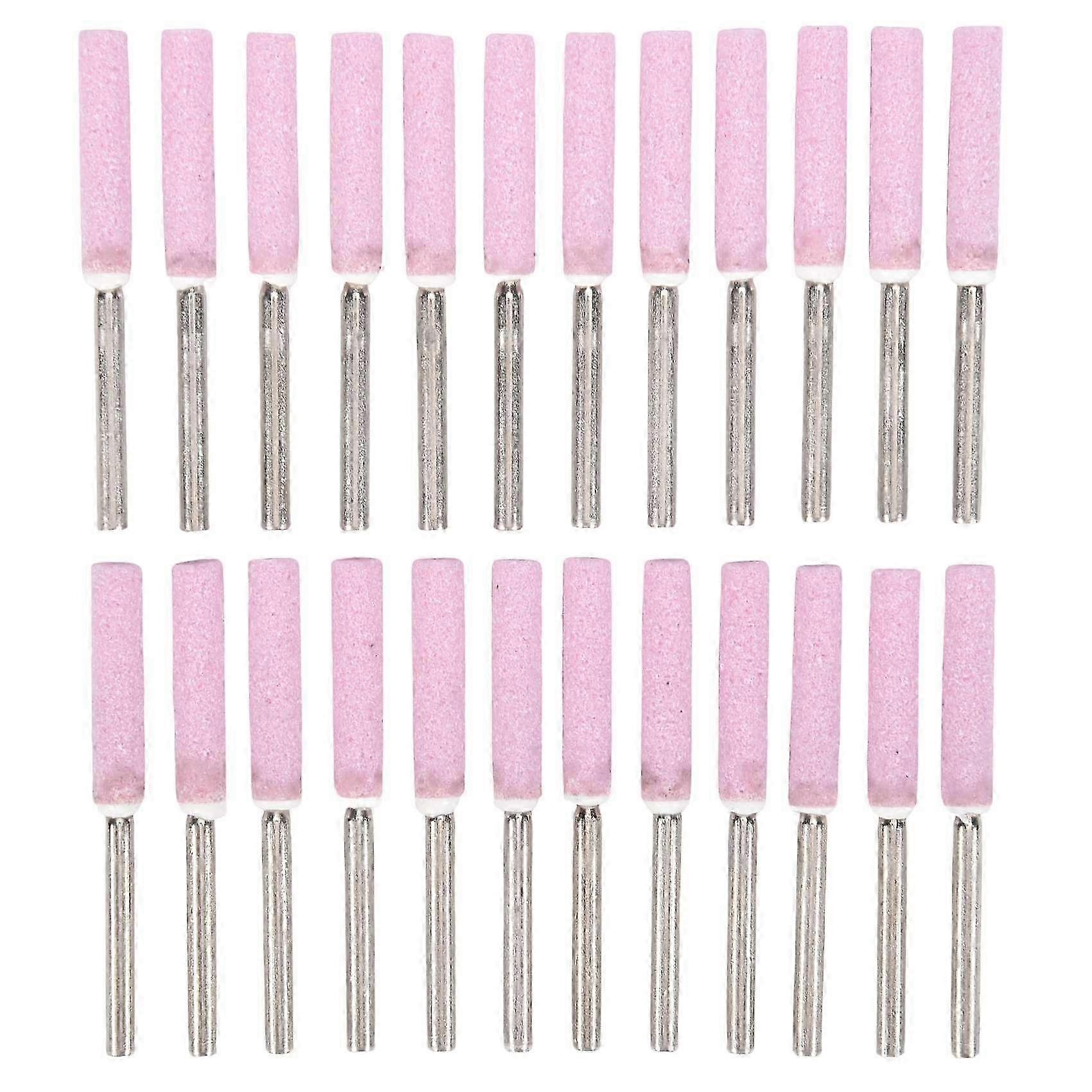 24 Pack Chainsaw Sharpener Grinding Polishing Grinding Tool compatible with Chainsaw Sharpener 3X4.8mm