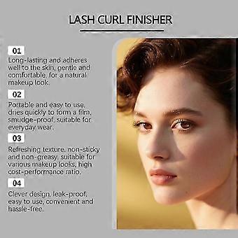 Quick-Drying Smudge-Proof Eyelash Curling Setting Liquid – Long-Lasting Natural No Fading Light Protective Film Easy Use