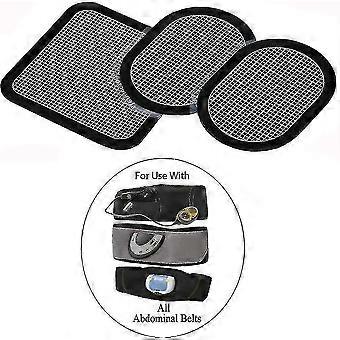 Replacement Gel Pads Compatible With All Abdominal Belts, 6 Sets (18 Gel Pads)