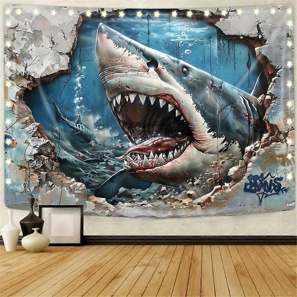Ocean Shark Decorate Flag HY2928