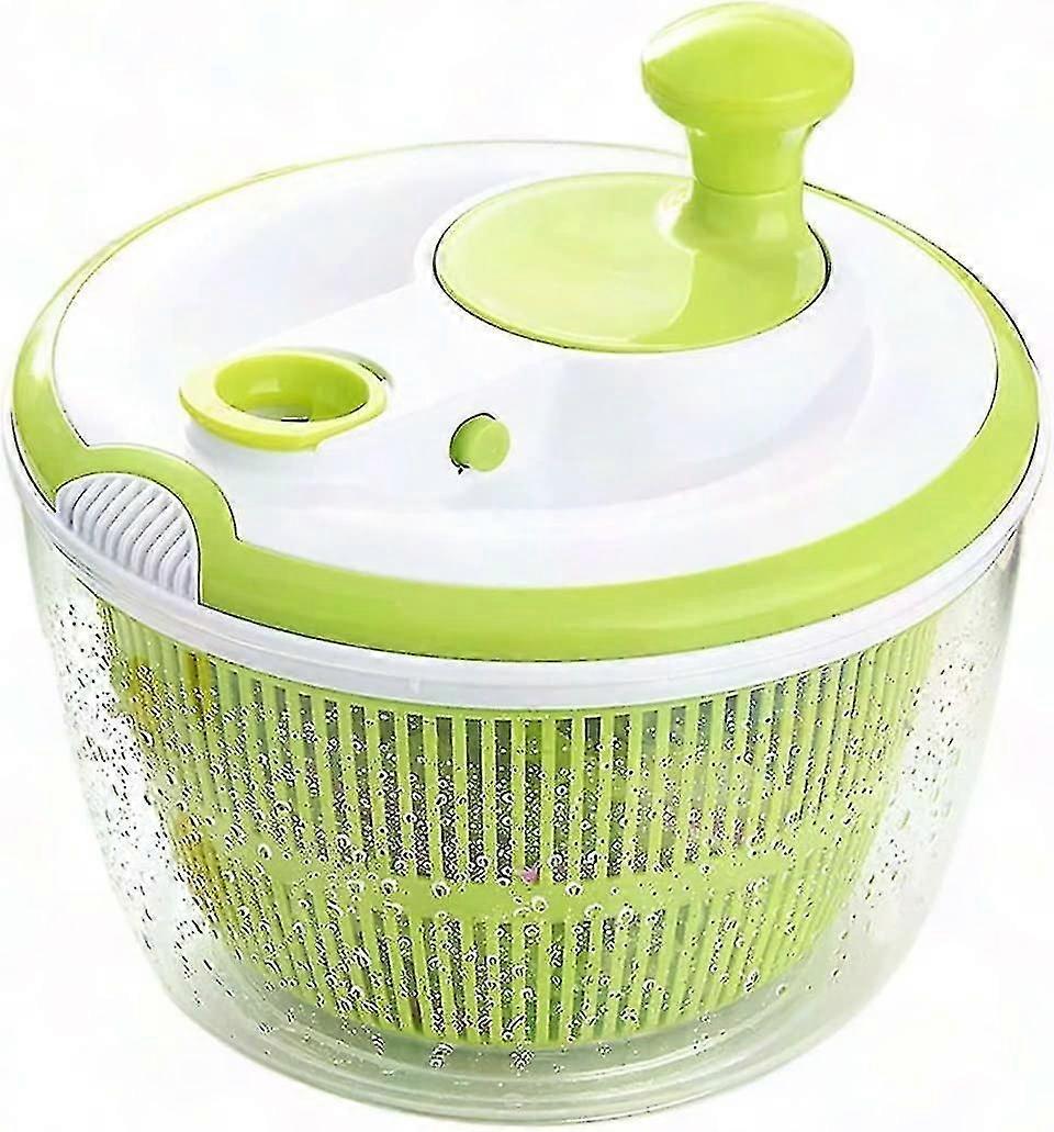 5 Quart Salad Spinner - Large Vegetable & Fruit Dryer, Easy to Use