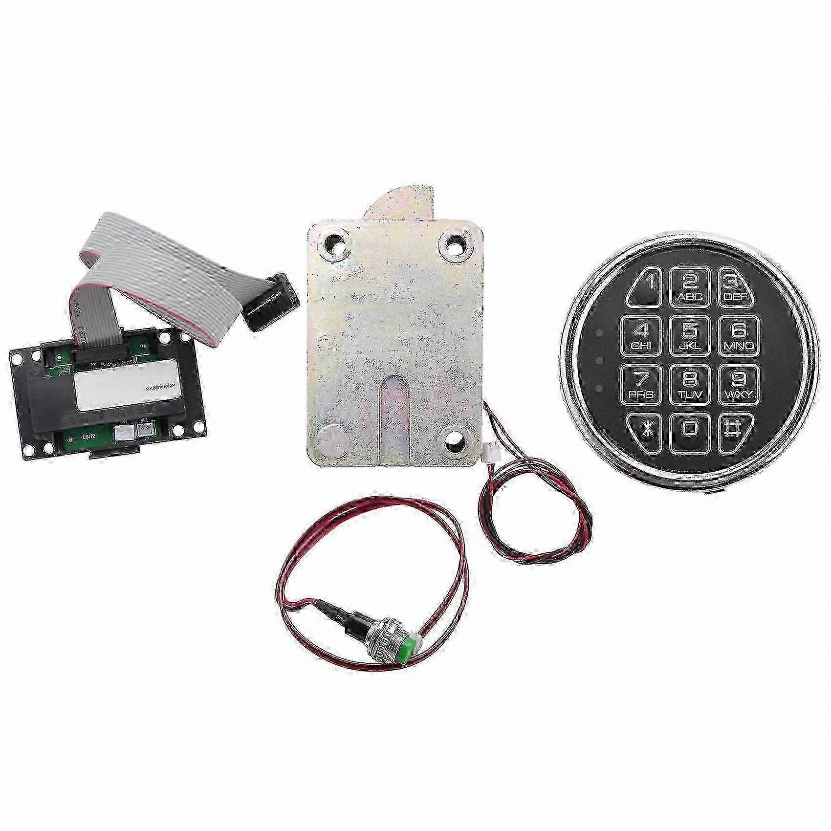 Secure Swing Bolt Safe Lock Replacement Compatible with Stack On 14 Fireproof Safe Lock Boxes