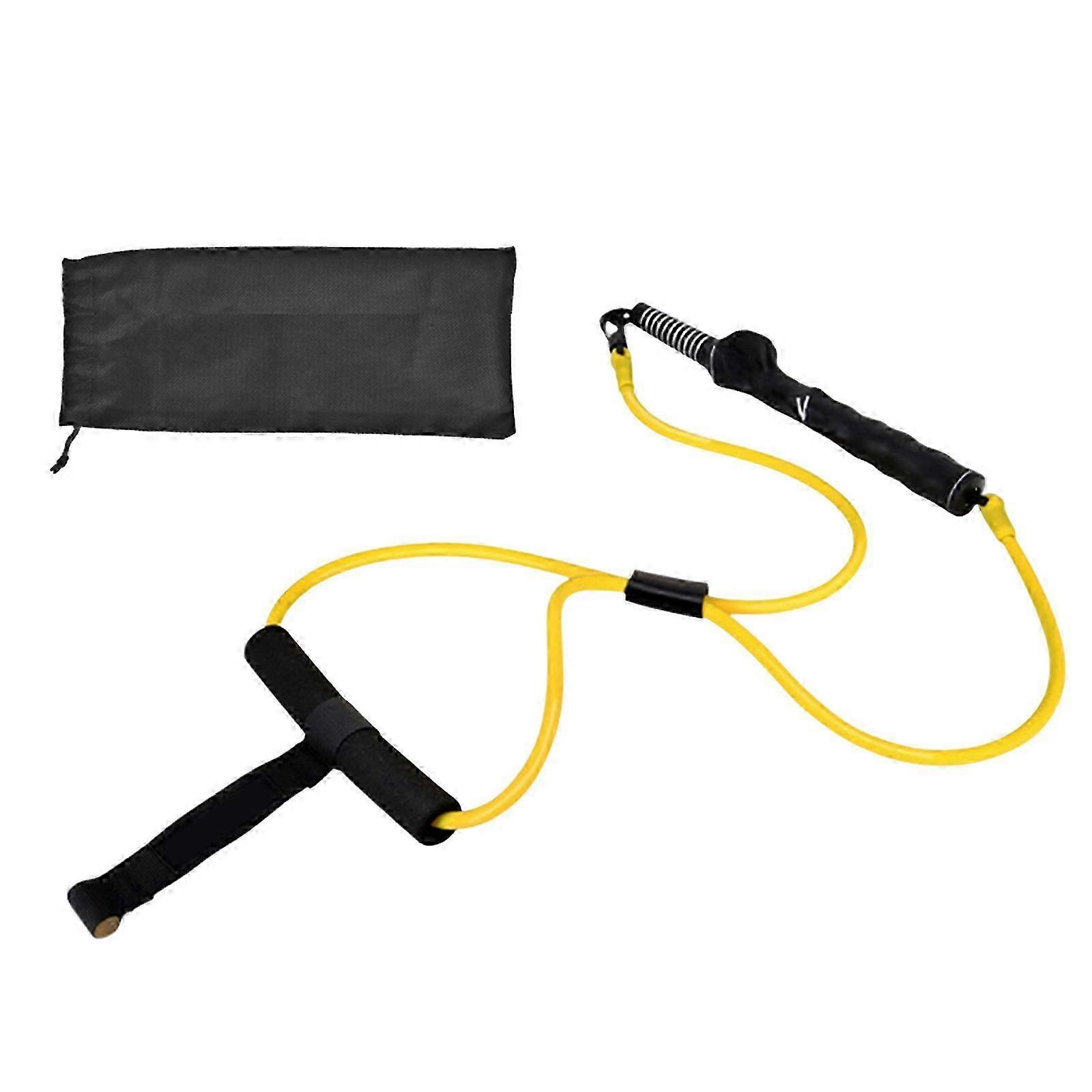 Golf Swing Training Aid Elastic Pull Rope Golf Practice Accessory
