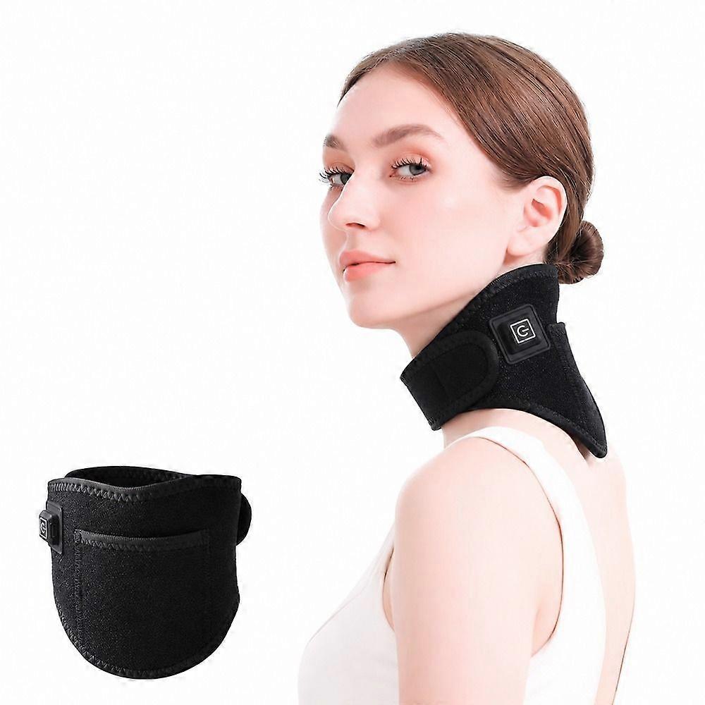 USB Heating Pad, Wearable Neck and Upper-Back Styles with Button Controller