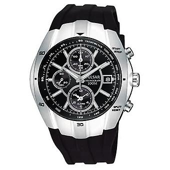 Pulse Performance Quartz Analog Man Watch with PF3563X Rubber Bracelet