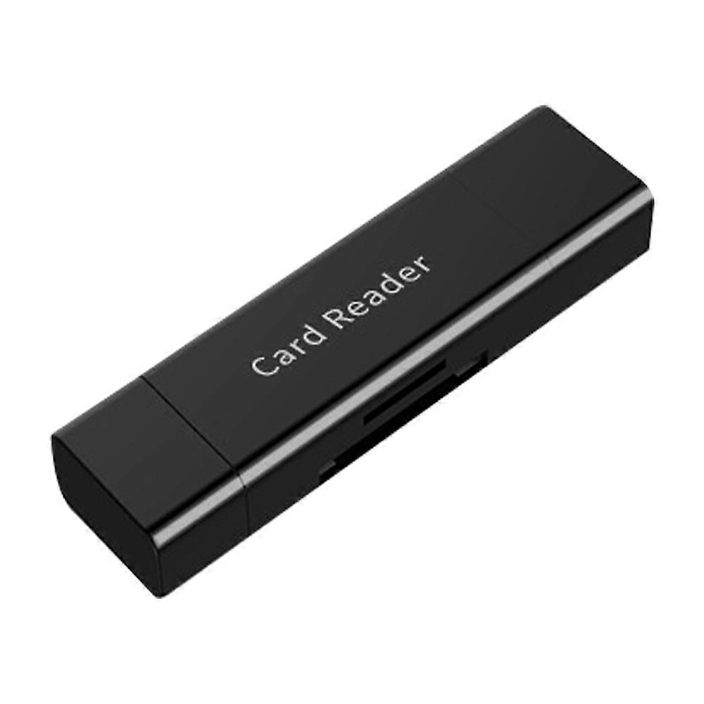 Super Speed, Broad Compatibility, 2-in-1 Memory Card Reader