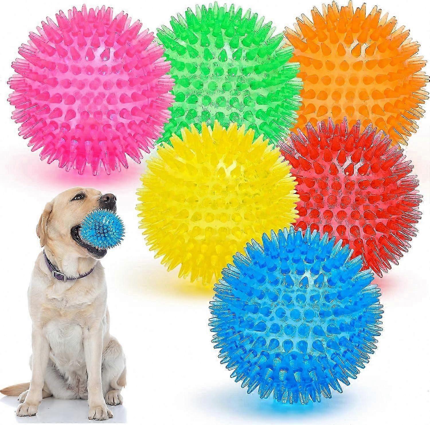 Non-Toxic Squeaky Dog Chew Balls
