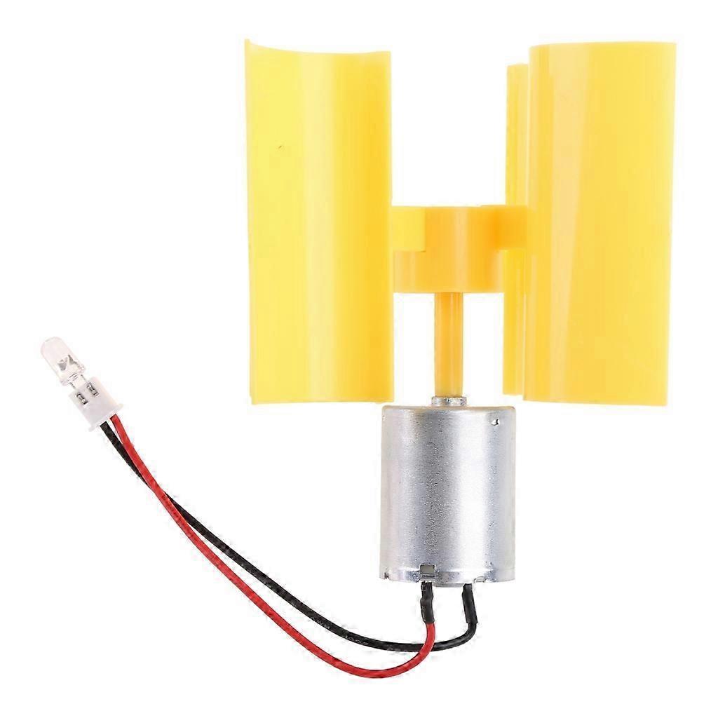 DC Micro Motor Small LED lights Vertical Axis Wind compatible with Turbine Generator