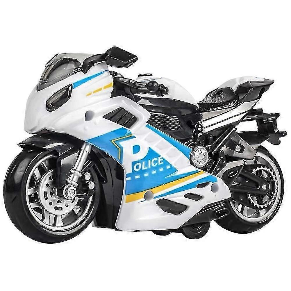 Inertia-Driven Alloy Motorcycle