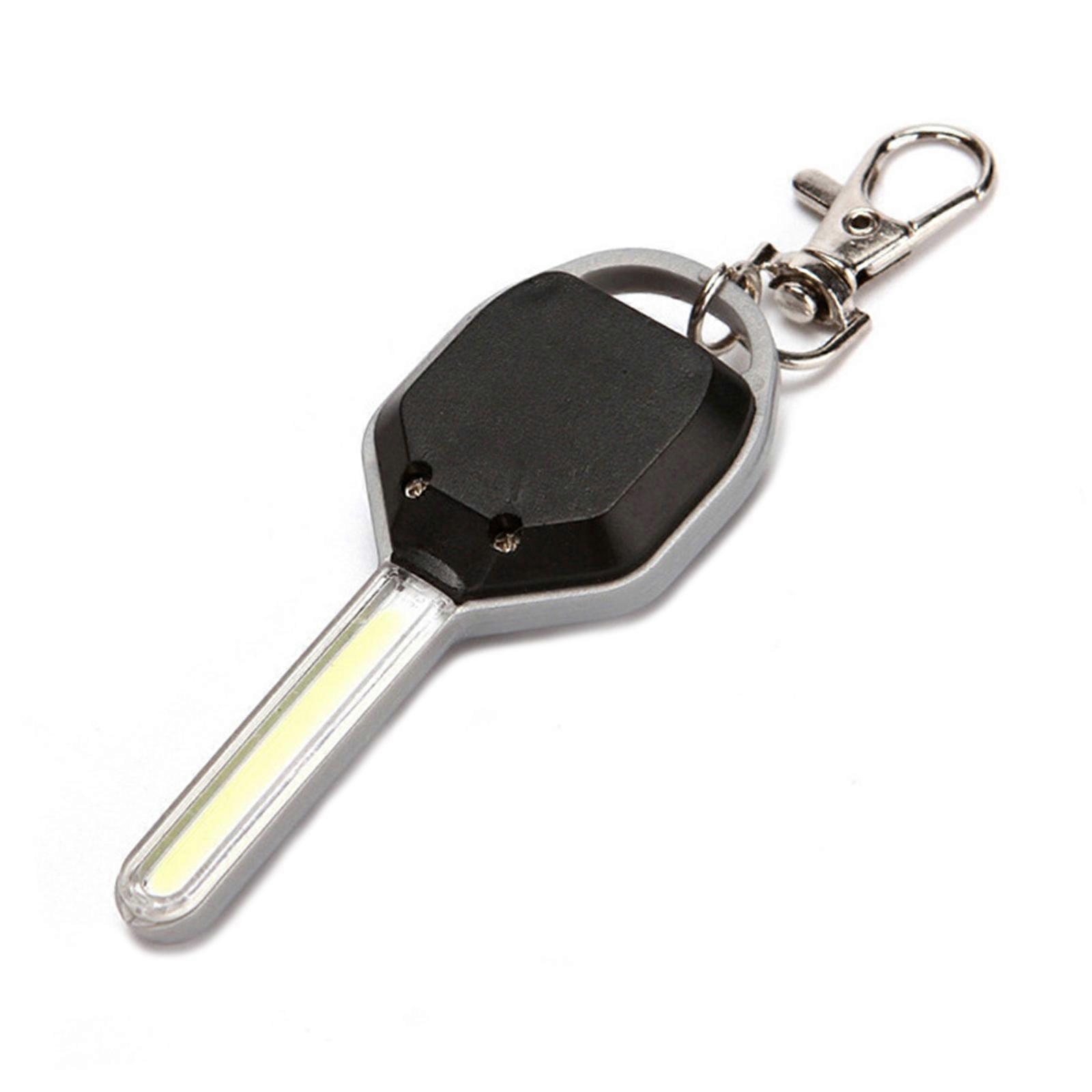 Lightweight Keys Shape Torch Lamp Mini Keychain Flashlight Small LED Keyring Torch Light Pocket Tiny Light Waterproof