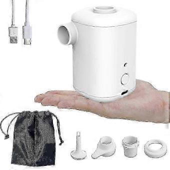 Portable Electric Air Pump for Quick Inflation of Swimming Rings, Air Mattresses & Inflatables, Efficient and Quiet Operation_lyu