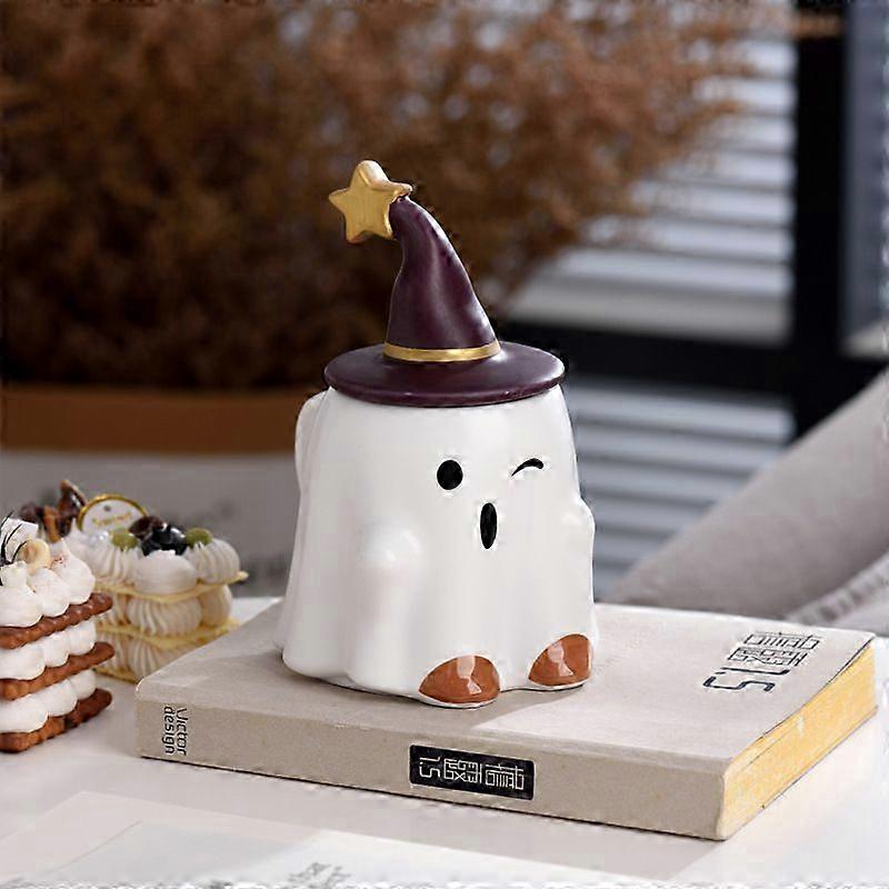 Ghost Pumpkin Ceramic Mug Halloween Gift