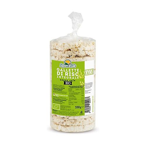 Salt-free brown rice cakes 100 g