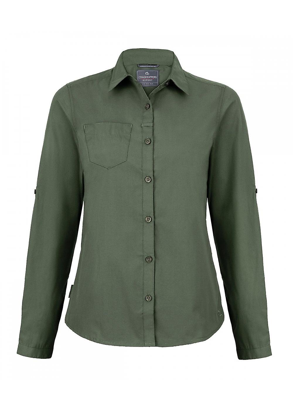 Women's Craghoppers Expert Range Craghoppers Expert Womens Kiwi Long Sleeved Shirt CES002