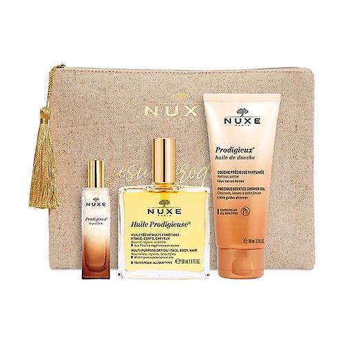 Prodigieux essentials: perfume, oil and shower oil 30ml + 50ml + 100ml