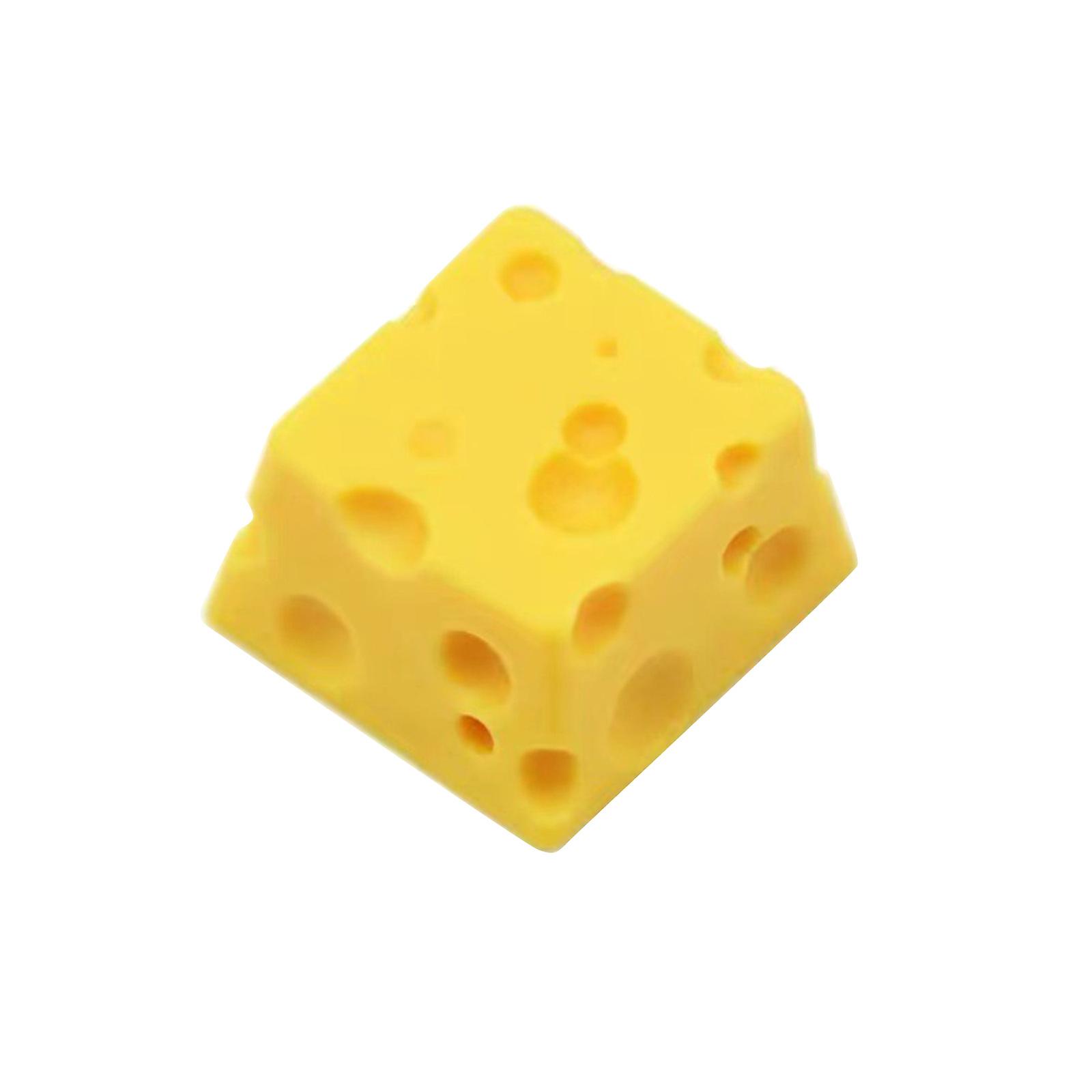 Cheese Keycap Cute ESC Personality Resin Mechanical Keyboard for Key Cap Chesse