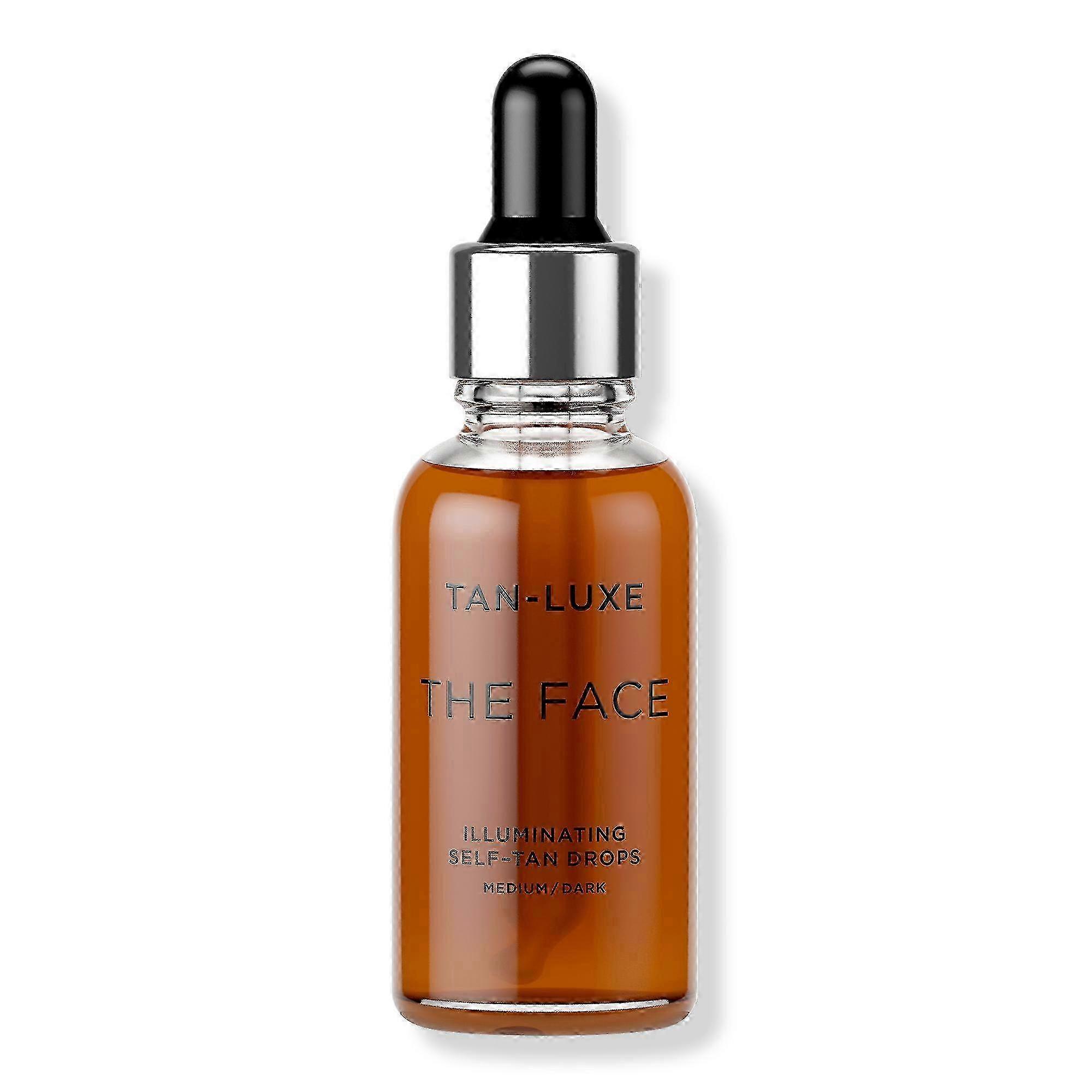 Tan-luxe The Face 亮肤美黑滴剂,中/深色,1 盎司