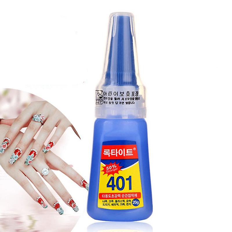 Stronger 401 Super Glue 20ml Bottle Instant Fast Glue Multifunctional Fix Glue