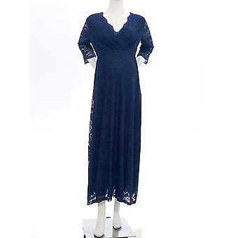 Maternity Elegant Lace Maxi Party Dress Photography Dresses - Main Image