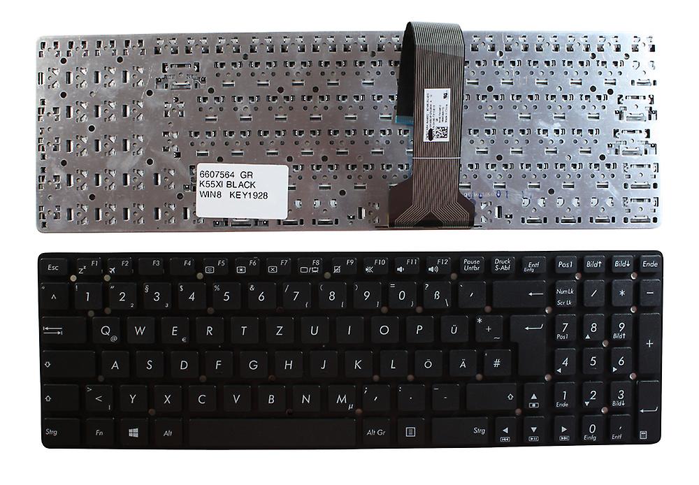 Asus 0KN0-TX1GE13 Black German Layout Replacement Laptop Keyboard