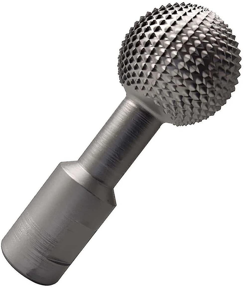 14mm Spherical Wood Groove Engraving Tool Spherical Rotary Burr Spherical Steel Rotary File For Dril