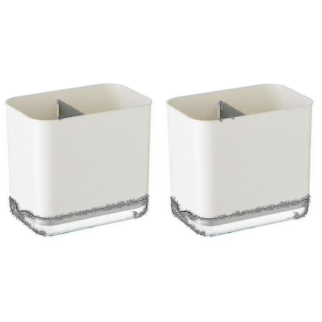 Multifunctional Spoon Fork Knife Chopsticks Box Rack White