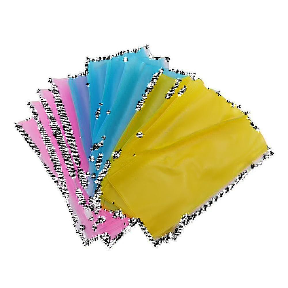 12pcs Binder Pocket A6 Size 6 Holes Binder Zipper Folders For 6-ring Notebook Waterproof Binder Loo