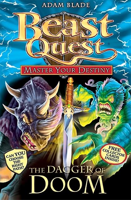 Beast Quest Master Your Destiny The Dagger Of Doom by Adam Blade Paperback