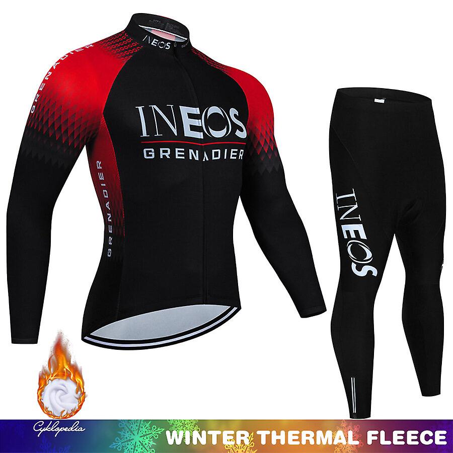 Long Sleeve Cycling Jersey: Warm, Windproof, And 100% Fleece-lined. High-quality, Comfortable & Versatile For Mtb, Road Biking & Outdoor Adventures