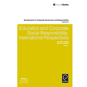 Education And Corporate Social Responsibility Hardback Book
