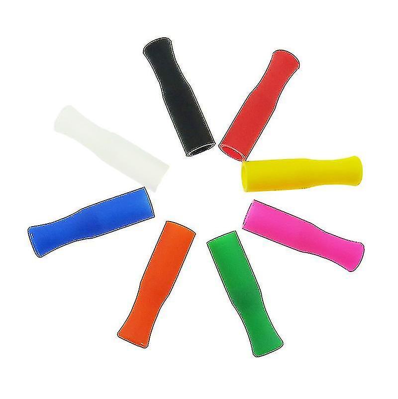 Reusable Silicone Straws Tips Food Grade