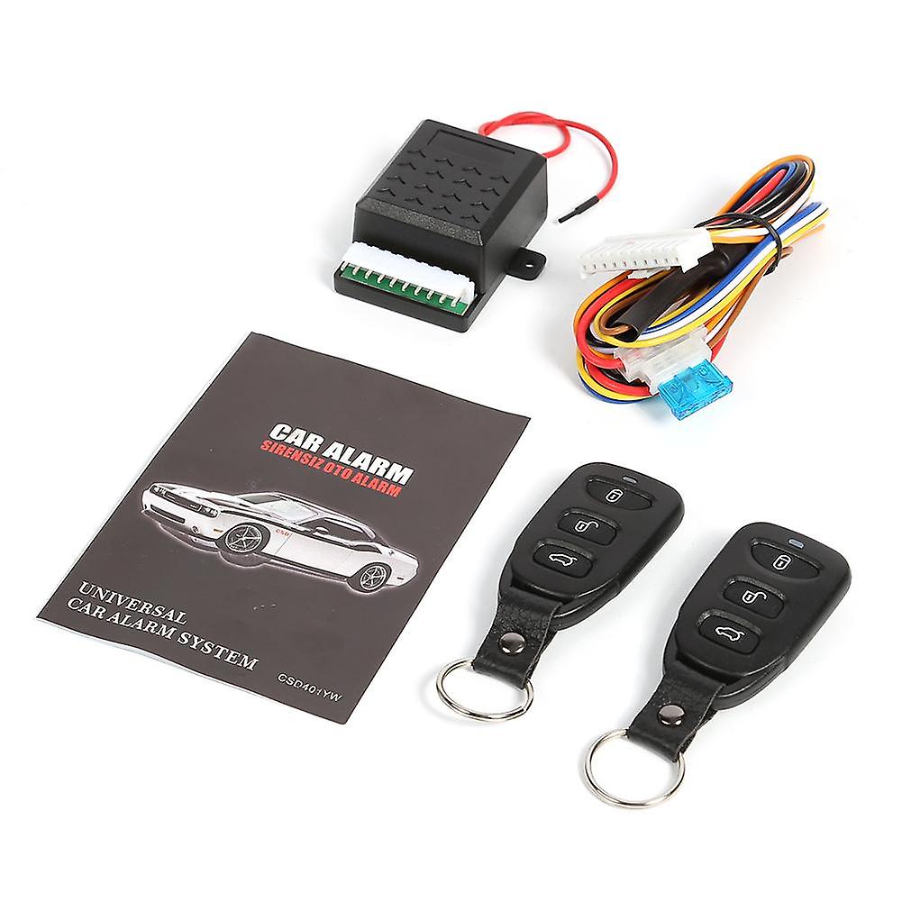 Universal Car Remote Central Door Lock Remote Unlocking/locking Alarm Keyless Entry System 433.92mhz Vh10p Interface