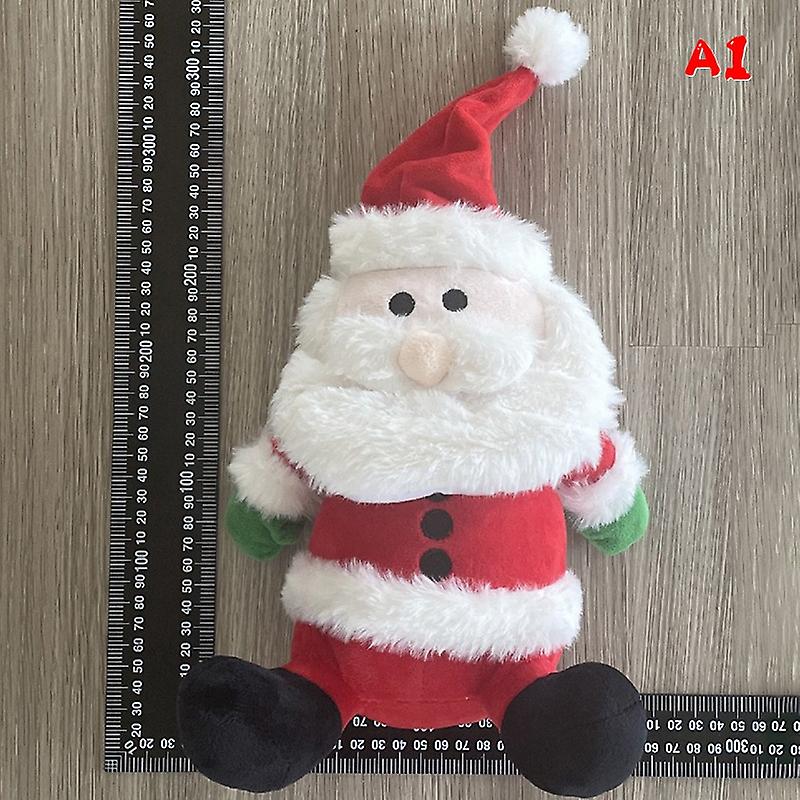 23 سنتيمتر جميل عيد الميلاد سانتا كلوز الأيائل ثلج أفخم اللعب محشوة مهرجان دمية هدايا عيد الميلاد ل C