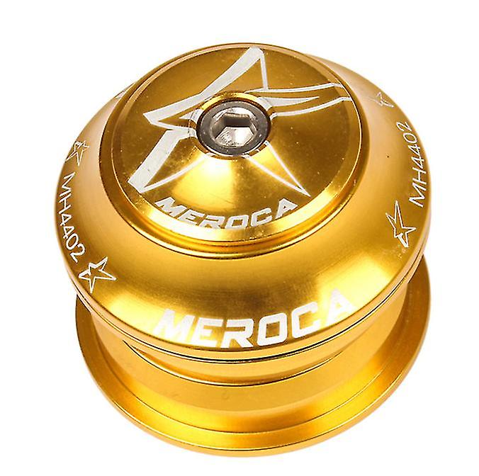 Gold Bike Head Set 44mm Aluminium Alloy Bearing Headset Mtb