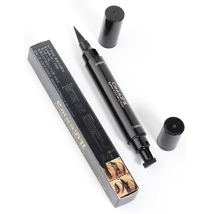 アイライナーダブルヘッドリキッドアイライナーペンビッグスモールアイライナースタンプ防水着用しやすい長持ち