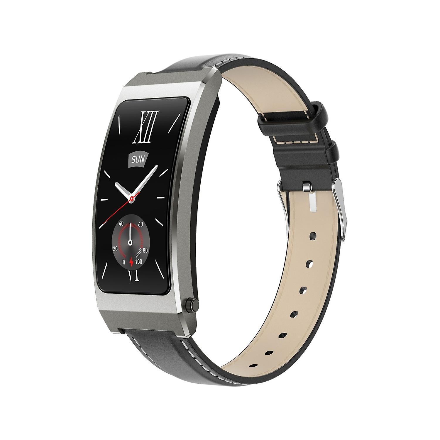 K7 Smart Call Bracelet Leather Strap