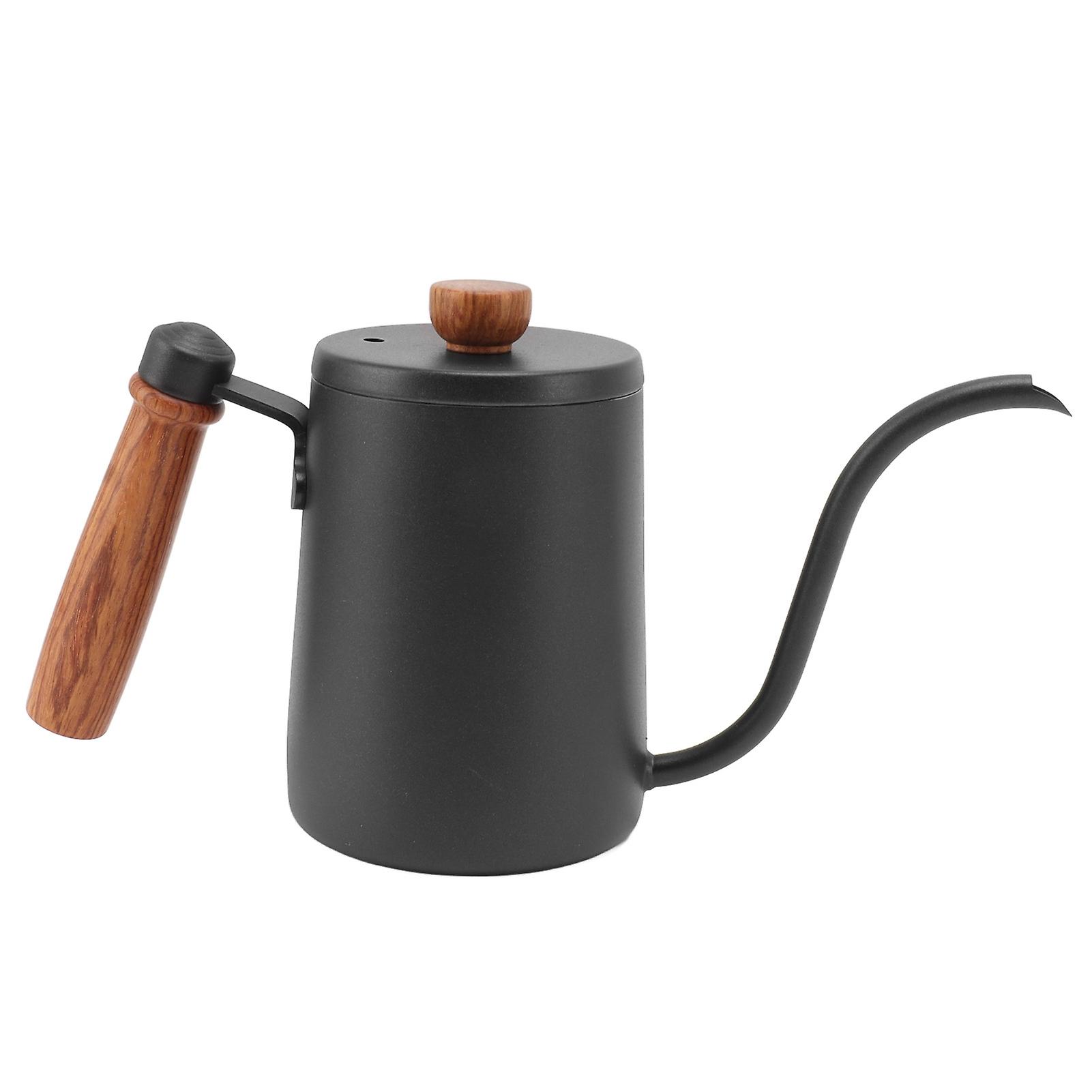 Stainless Steel Gooseneck Pour Over Coffee Kettle - 20oz Capacity - Ideal for Pour Over Coffee and Tea Brewing - Precision Flow Spout