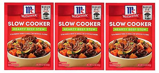 McCormick Slow Cooker Hearty Beef Stew Mix 3 Packet Pack